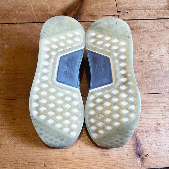 adidas Aqua Knit Sneakers Teal Blue Womens Size 8 - Picture 10 of 16